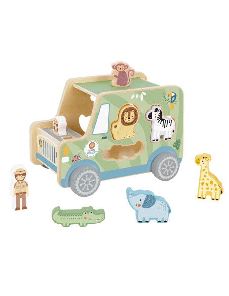 TOOKY TOY Safarii Activity Cube Car