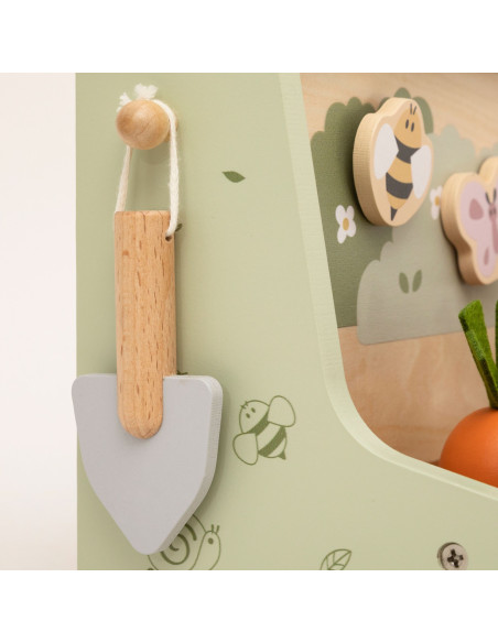 VIGA Wooden Garden for the Little Gardener 22 pcs.