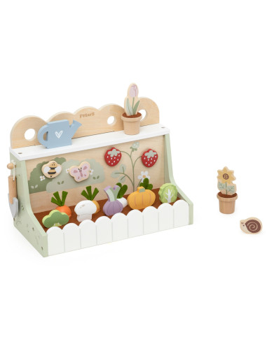 VIGA Wooden Garden for the Little Gardener 22 pcs.