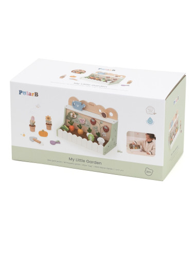 VIGA Wooden Garden for the Little Gardener 22 pcs.