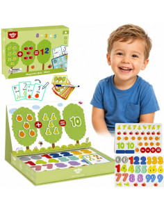 TOOKY TOY Wooden Magnetic Montessori Puzzle Game for Children