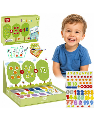 TOOKY TOY Wooden Magnetic Montessori Puzzle Game for Children