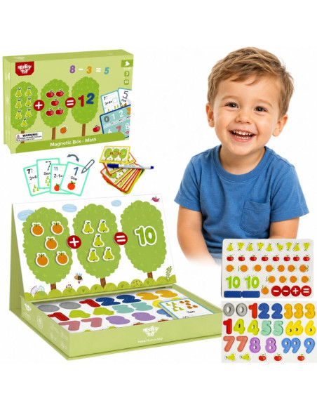 TOOKY TOY Wooden Magnetic Montessori Puzzle Game for Children