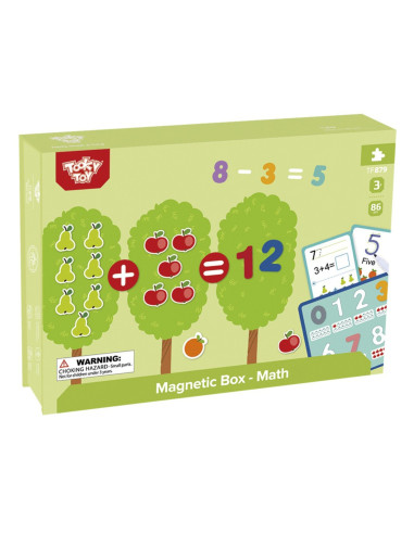 TOOKY TOY Wooden Magnetic Montessori Puzzle Game for Children