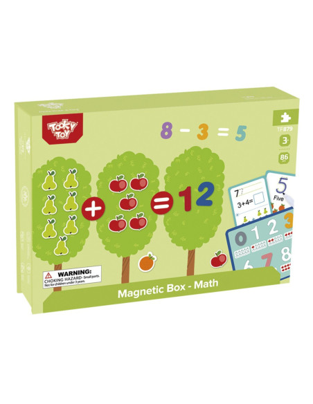 TOOKY TOY Wooden Magnetic Montessori Puzzle Game for Children