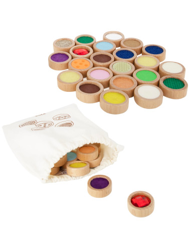 VIGA Sensory Touch Memory Blocks 36 pcs 18 Textures For Children 3+