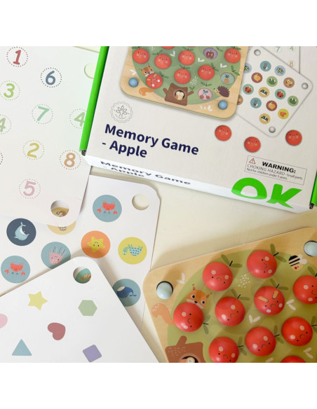 TOOKY TOY Memory Apple Memory Game