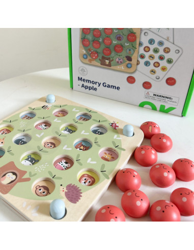 TOOKY TOY Memory Apple Memory Game