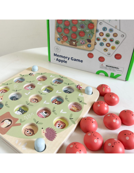 TOOKY TOY Memory Apple Memory Game