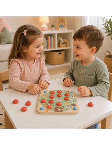 TOOKY TOY Memory Apple Memory Game