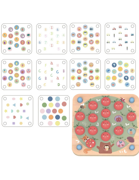 TOOKY TOY Memory Apple Memory Game