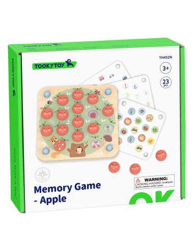 TOOKY TOY Memory Apple Memory Game