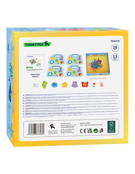 TOOKY TOY Fishing Game Arcade Game