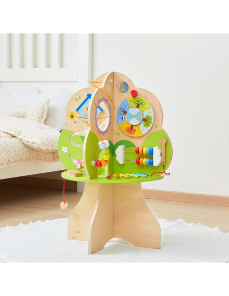 VIGA Wooden Activity Tree Music Educational Center 18m+