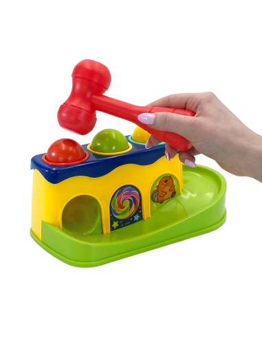 WOOPIE BABY Colorful Montessori Hammer Punch