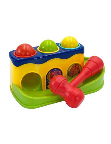 WOOPIE BABY Colorful Montessori Hammer Punch