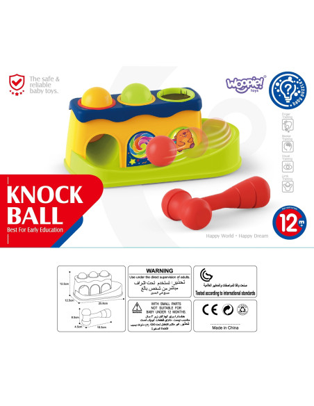 WOOPIE BABY spalvingas Montessori žaidimas