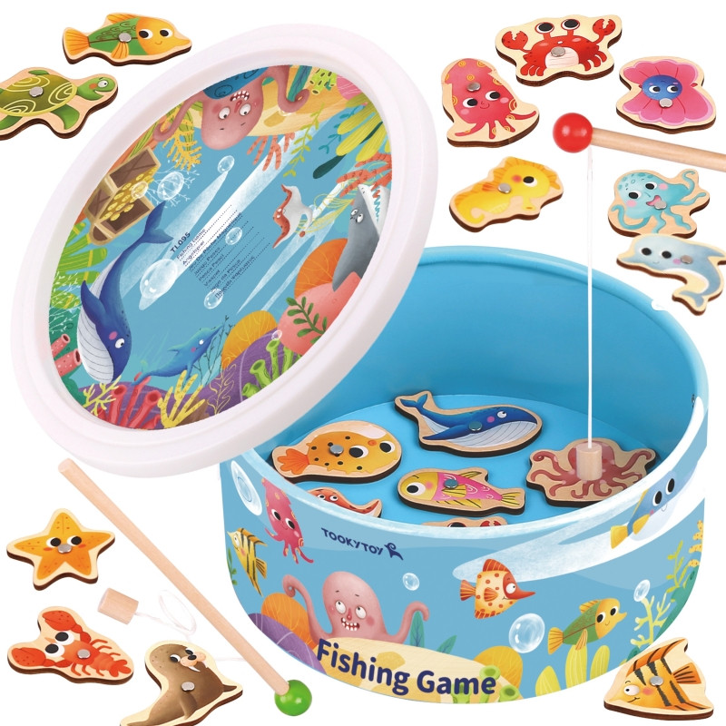 TOOKY TOY Рыболовная игра Рыбалка